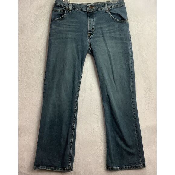 Wrangler Other - WRANGLER Boys Youth Size 16 Husky Classic Boot Adjustable Waist Blue Jeans